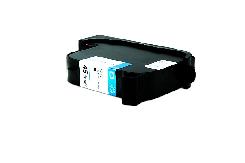 Premium Tinte ersetzt 51645A, No 45 Schwarz