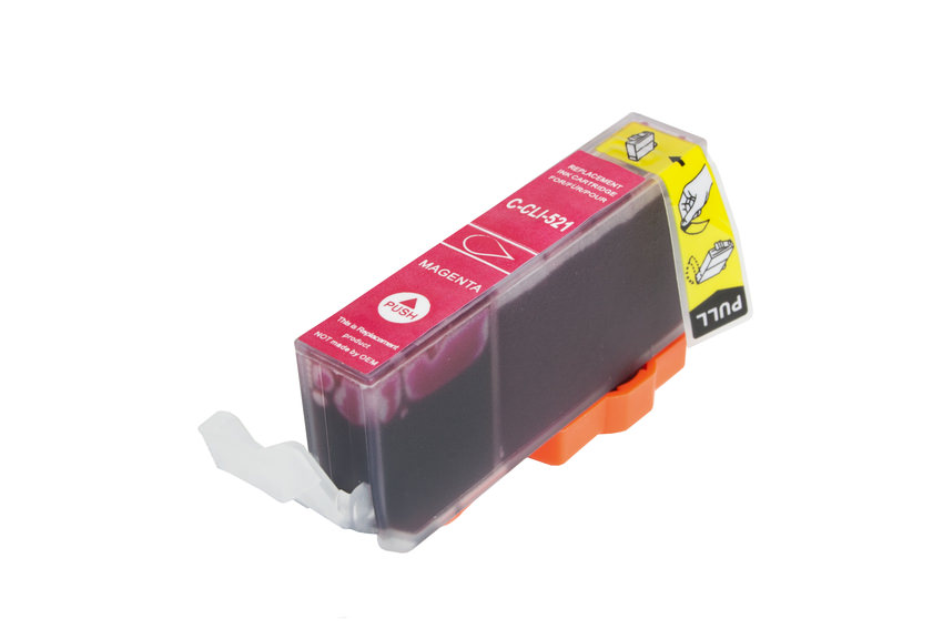 Premium Tinte ersetzt CLI-521M Magenta