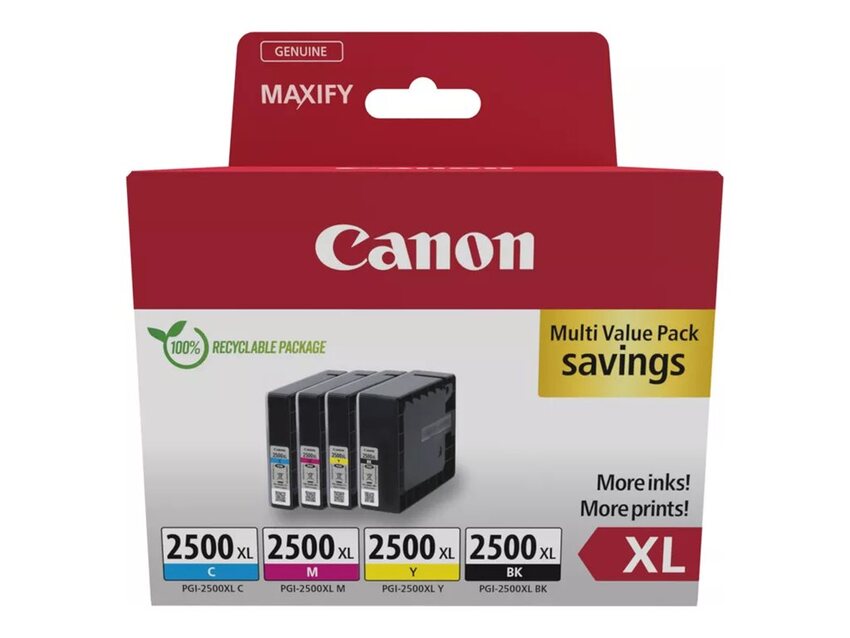 Canon Tinte 9254B010, PGI2500XLBKCMY