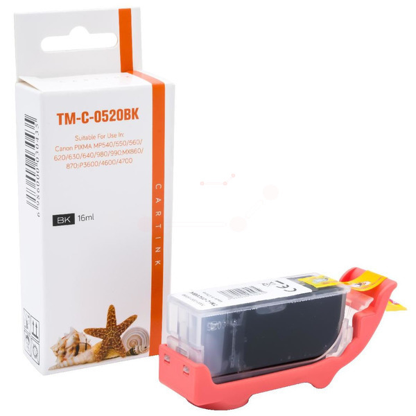 Premium Tinte ersetzt PGI-520BK Schwarz