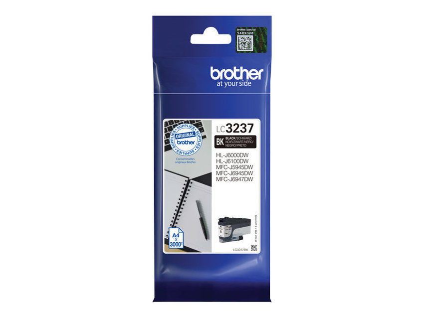Brother Tinte LC3237BK