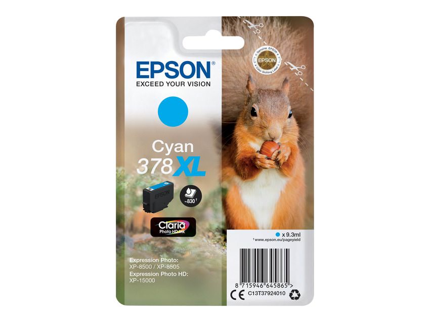 Epson Tinte C13T37924010, 378XL