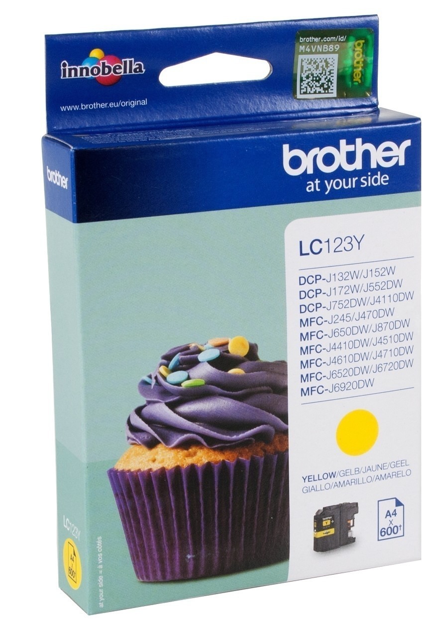 Brother Tinte LC123Y