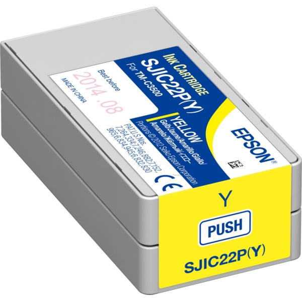 Epson Tinte C33S020604, SJIC22P (Y)
