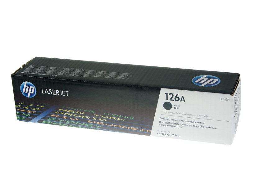 HP Toner CE310A, 126A