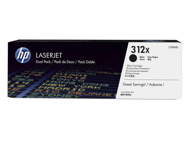 HP Toner CF380XD, 312XD