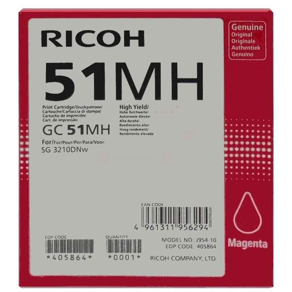 Ricoh Tinte 405864, GC51MH