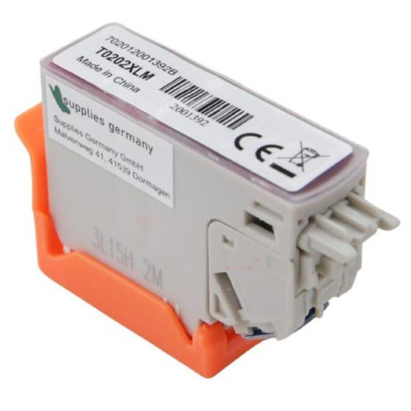 Premium Tinte ersetzt Epson C13T02H34010, 202XL Magenta