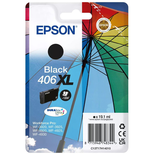 Epson Tinte C13T17H14010, 406XL