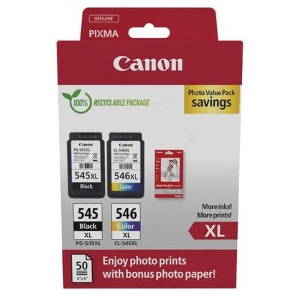 Canon Tinte 8286B006, PG545XLCL546XL