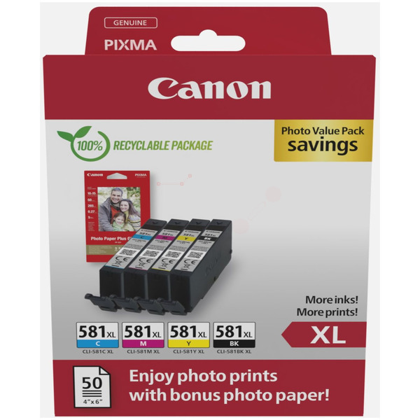 Canon Tinte 2052C006, CLI581XL