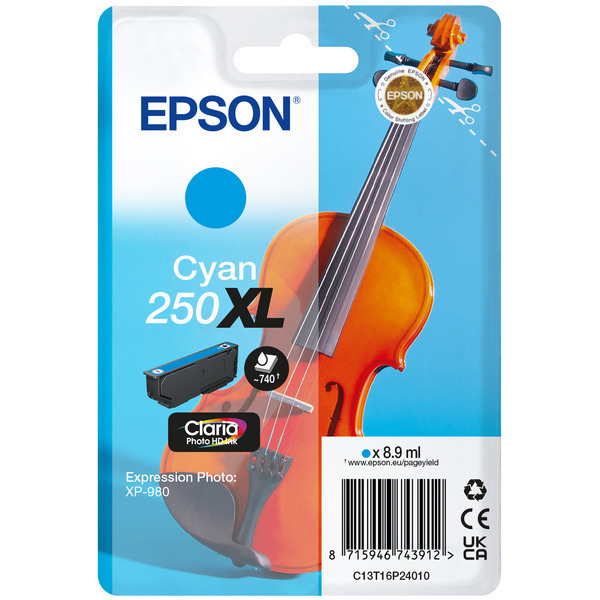 Epson Tinte C13T16P24010, 250XL