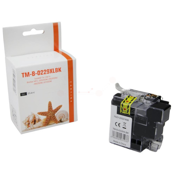 Premium Tinte ersetzt LC229XLBK Schwarz