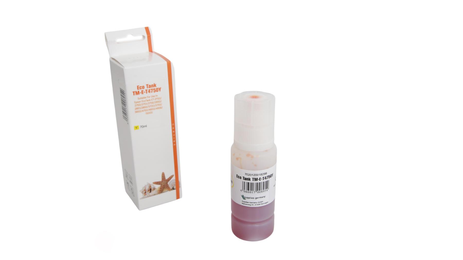 Premium Tinte ersetzt Epson C13T03R440, 102 Gelb
